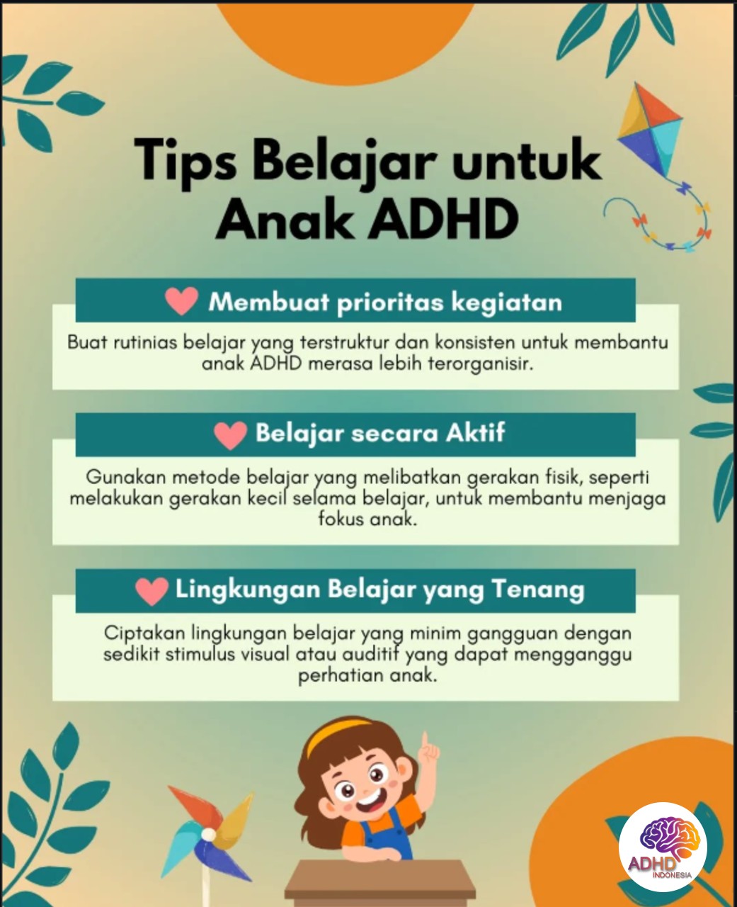 Strategi Belajar yang Cocok untuk Anak ADHD di Kabupaten Sabu Raijua